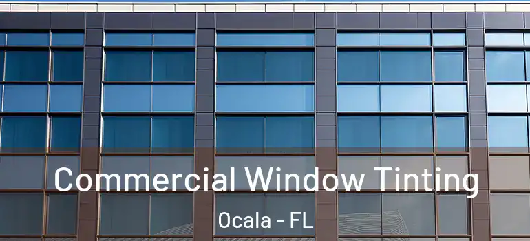  Commercial Window Tinting Ocala - FL