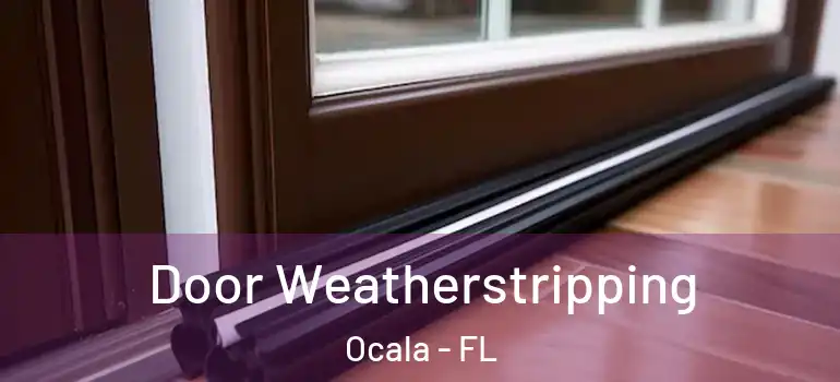  Door Weatherstripping Ocala - FL