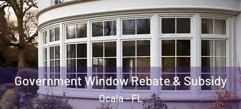  Government Window Rebate & Subsidy Ocala - FL