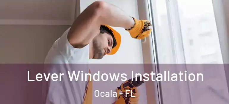  Lever Windows Installation Ocala - FL