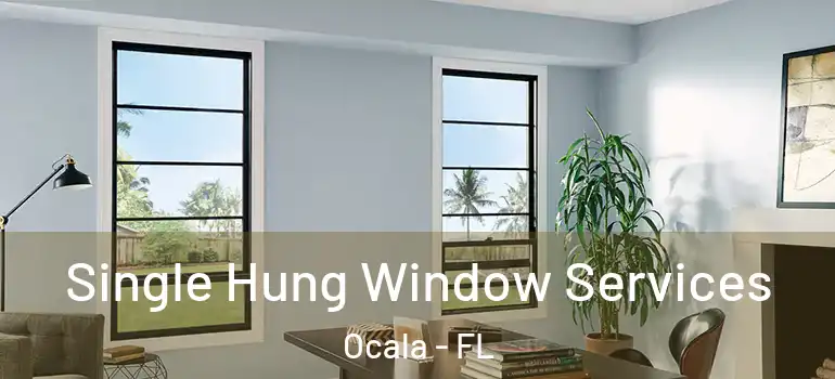  Single Hung Window Services Ocala - FL