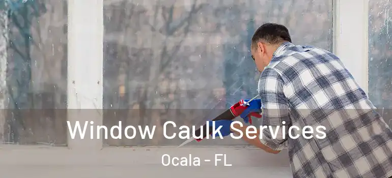  Window Caulk Services Ocala - FL