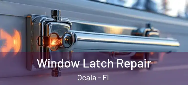  Window Latch Repair Ocala - FL