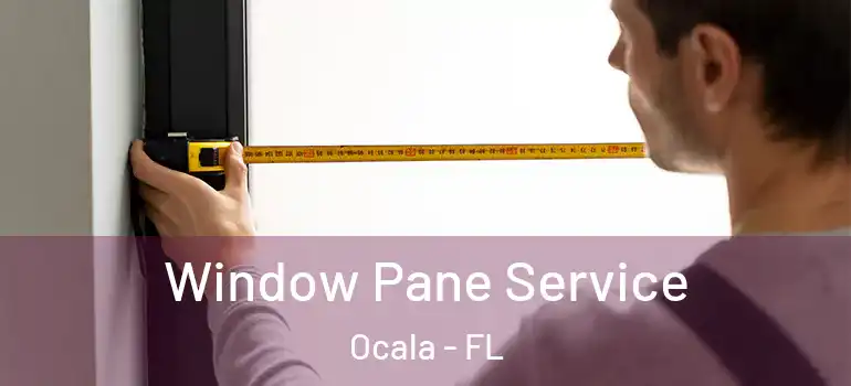  Window Pane Service Ocala - FL